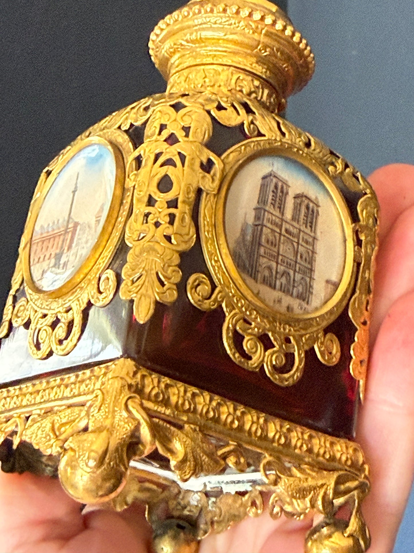 The Blood Ruby Palais Royal Scent Bottle | Circa 1820 (RARE)