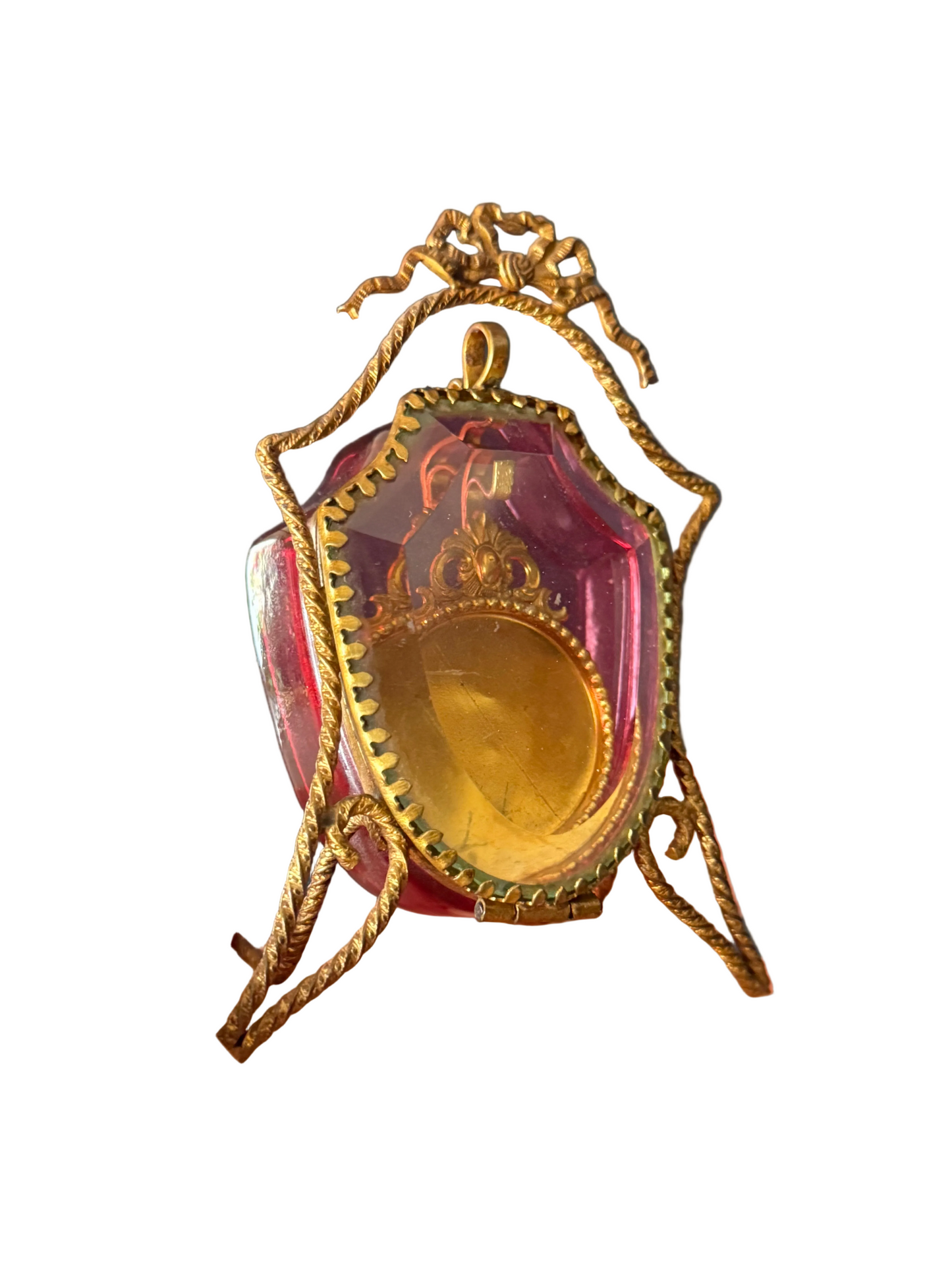 French Antique Pocket Watch Casket (RARE)