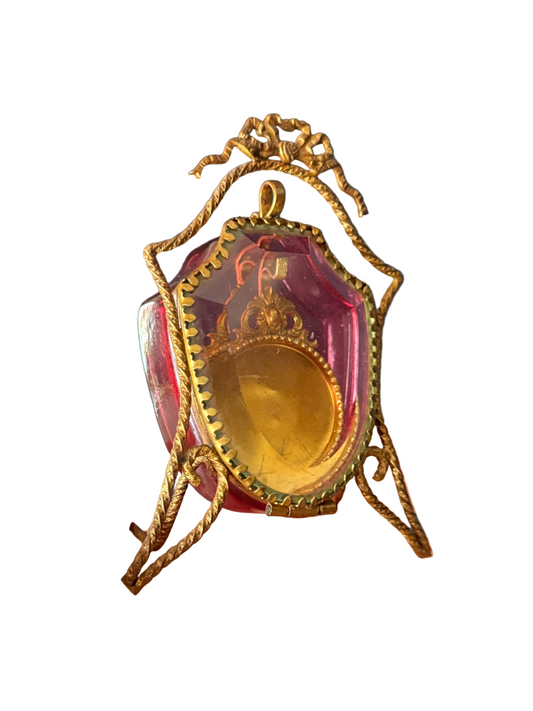 French Antique Pocket Watch Casket (RARE)