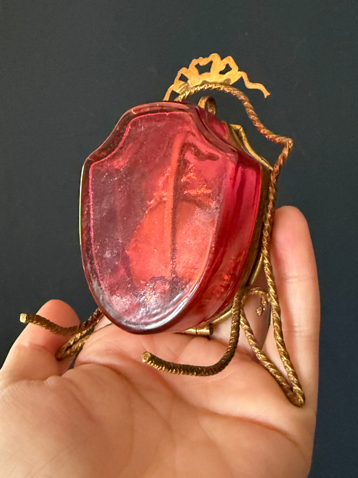 French Antique Pocket Watch Casket (RARE)