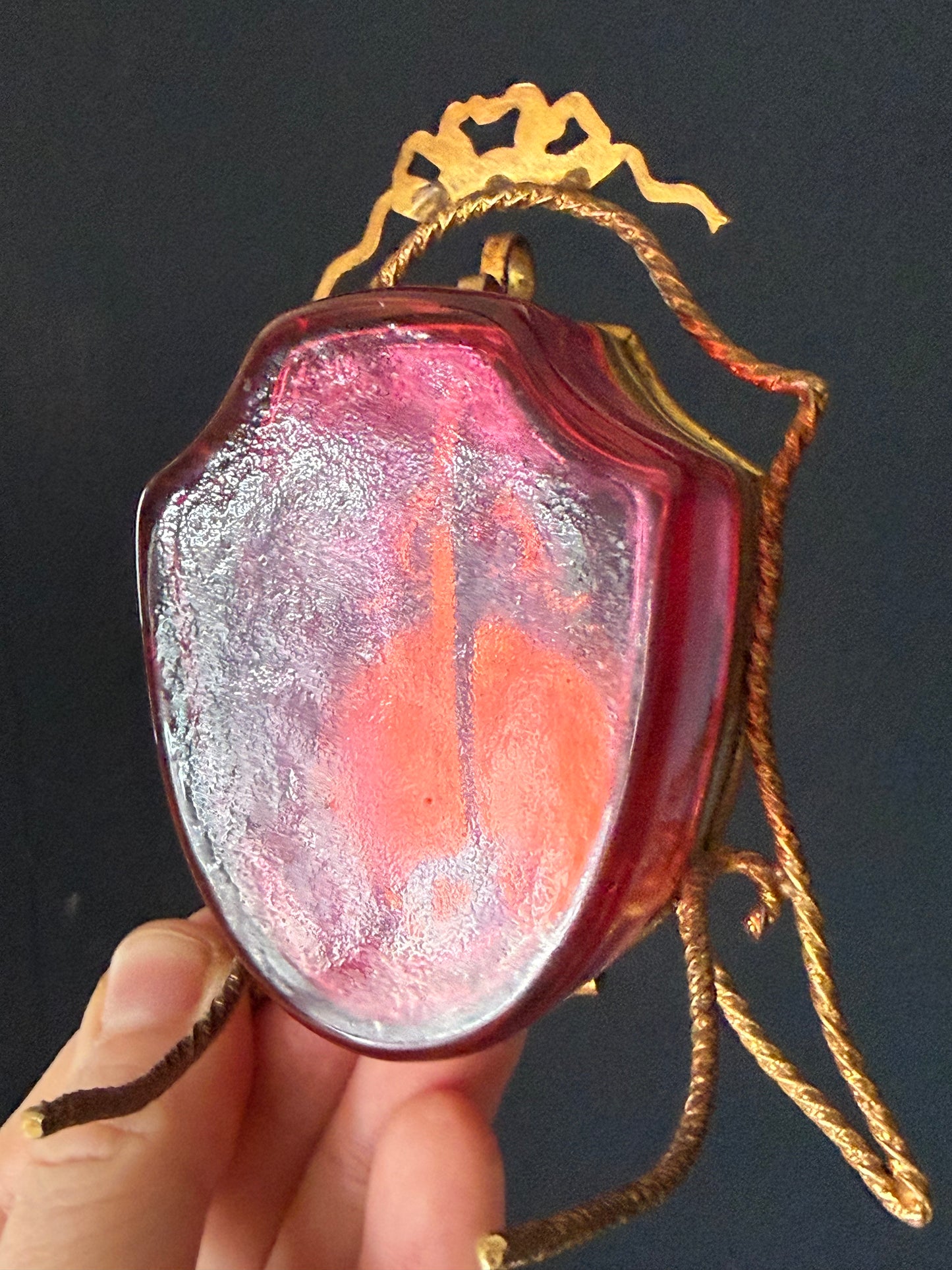 French Antique Pocket Watch Casket (RARE)