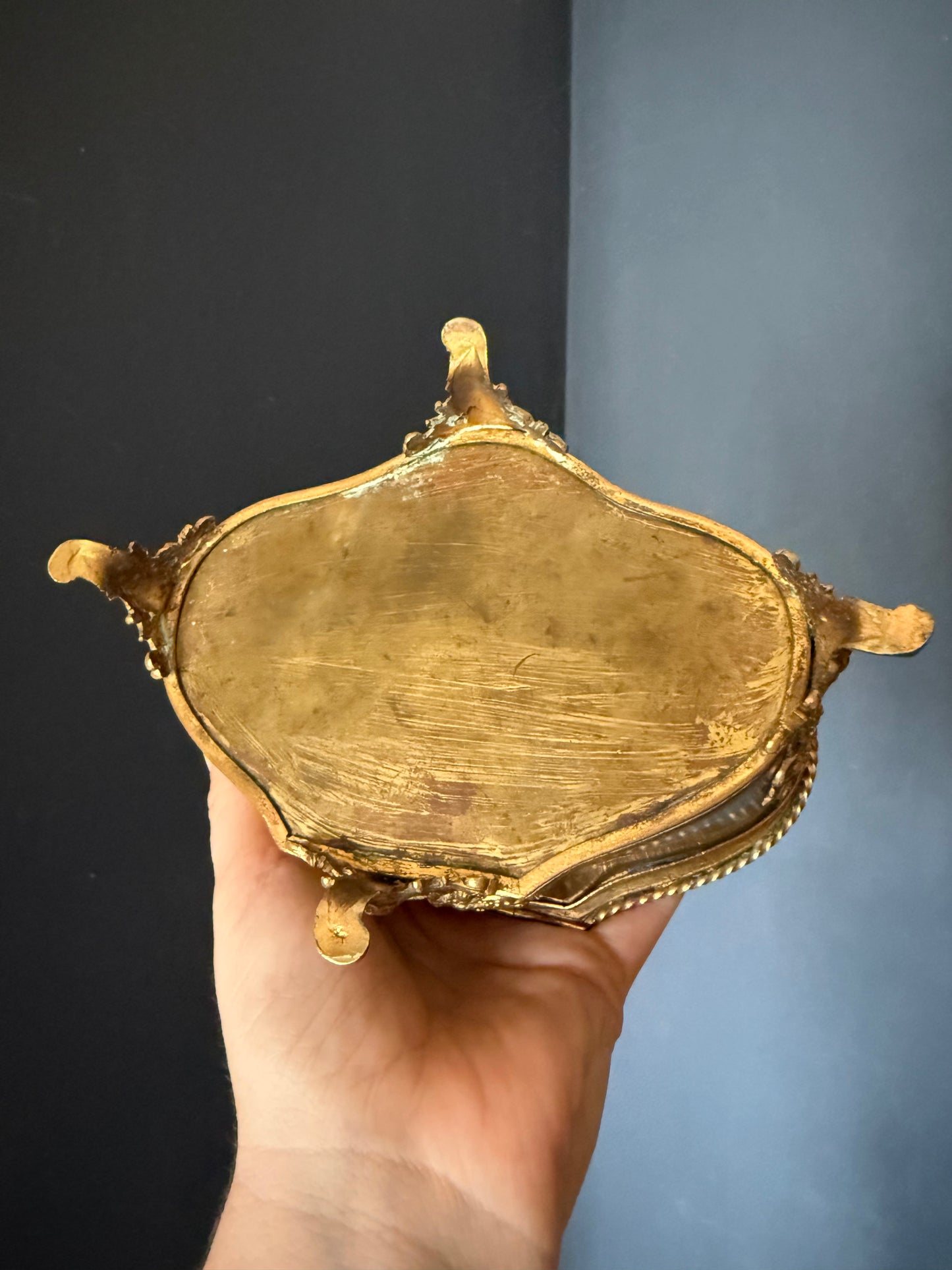 19th Century French Bronze Jewelry Casket (c.1880)