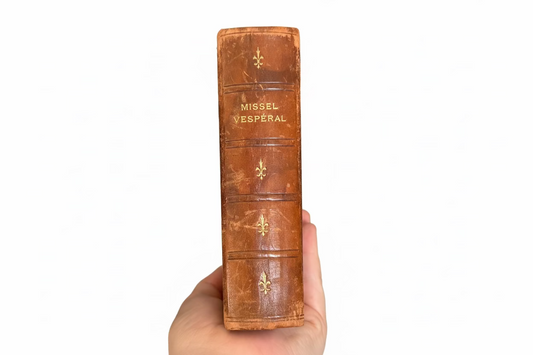 19th Century French-Latin Missel-Vespéral 🕯️📖 (Rare)