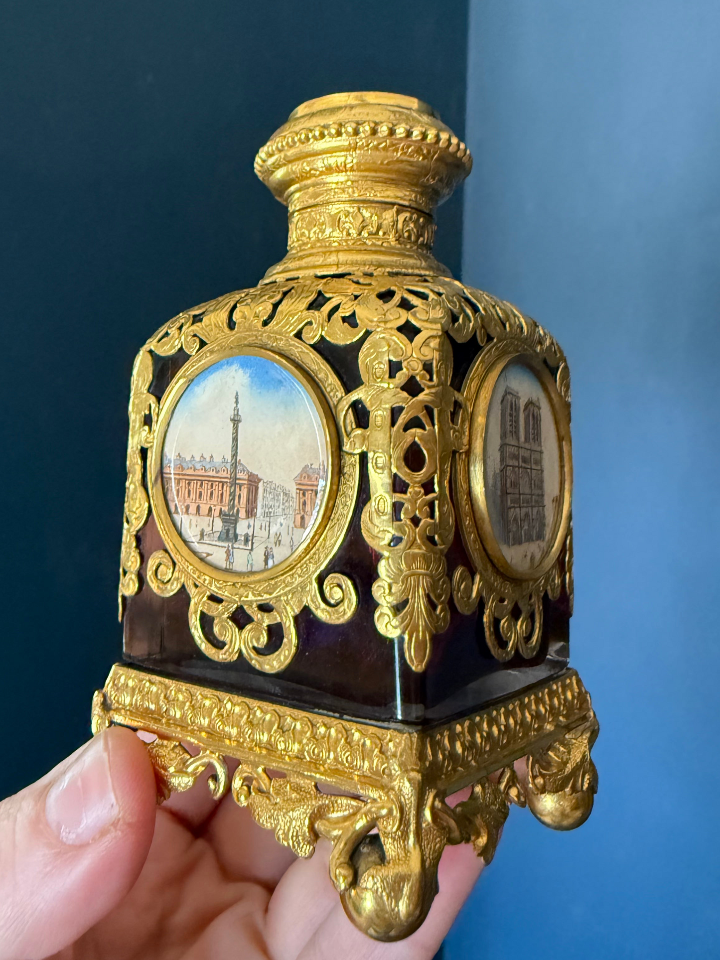 The Blood Ruby Palais Royal Scent Bottle | Circa 1820 (RARE)